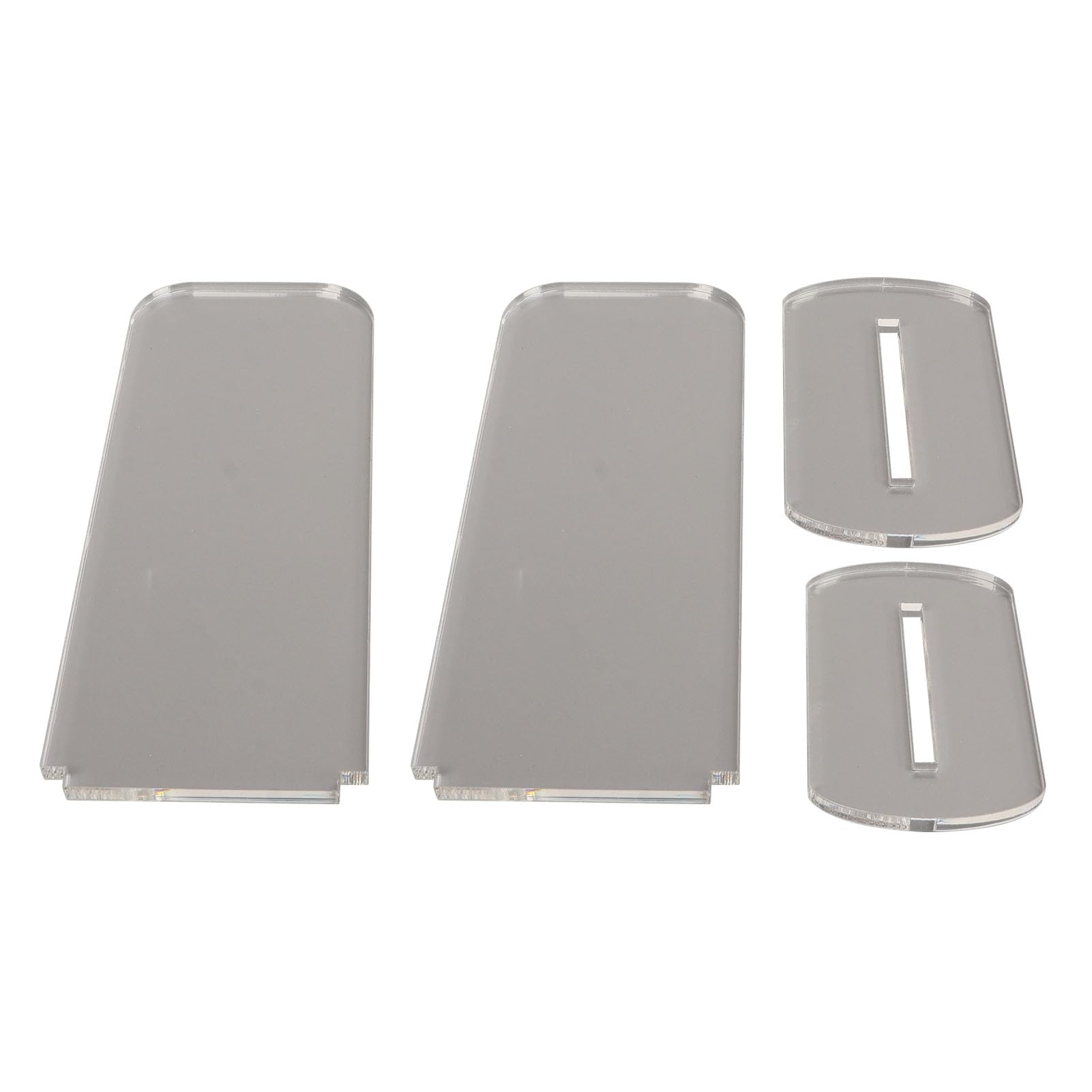 Acrylic Boxing Glove Display Stand Vertical Wall Mountable Holder for Home Decoration 8x5x15cm