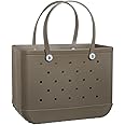 BOGG BAG Original Extra Large Tote Bag for Beach, Pool, Boat. Lightweight Waterproof Washable Durable All Purpose Tote Bag