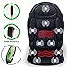 Gideon Seat Cushion Vibrating Back Massager for Body, Shoulder and Thighs with Heat Therapy/Electric Body Massage for Chair; Relax, Sooth and Relieve Thigh, Shoulder and Back Pain [Upgraded]