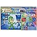 7 Pack Wood Puzzles Set PJ Masks in Wooden Storage Box (Styles May Vary)