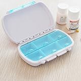 Velishy(TM) Weekly Tablet Pill Boxes Medicine Storage Container