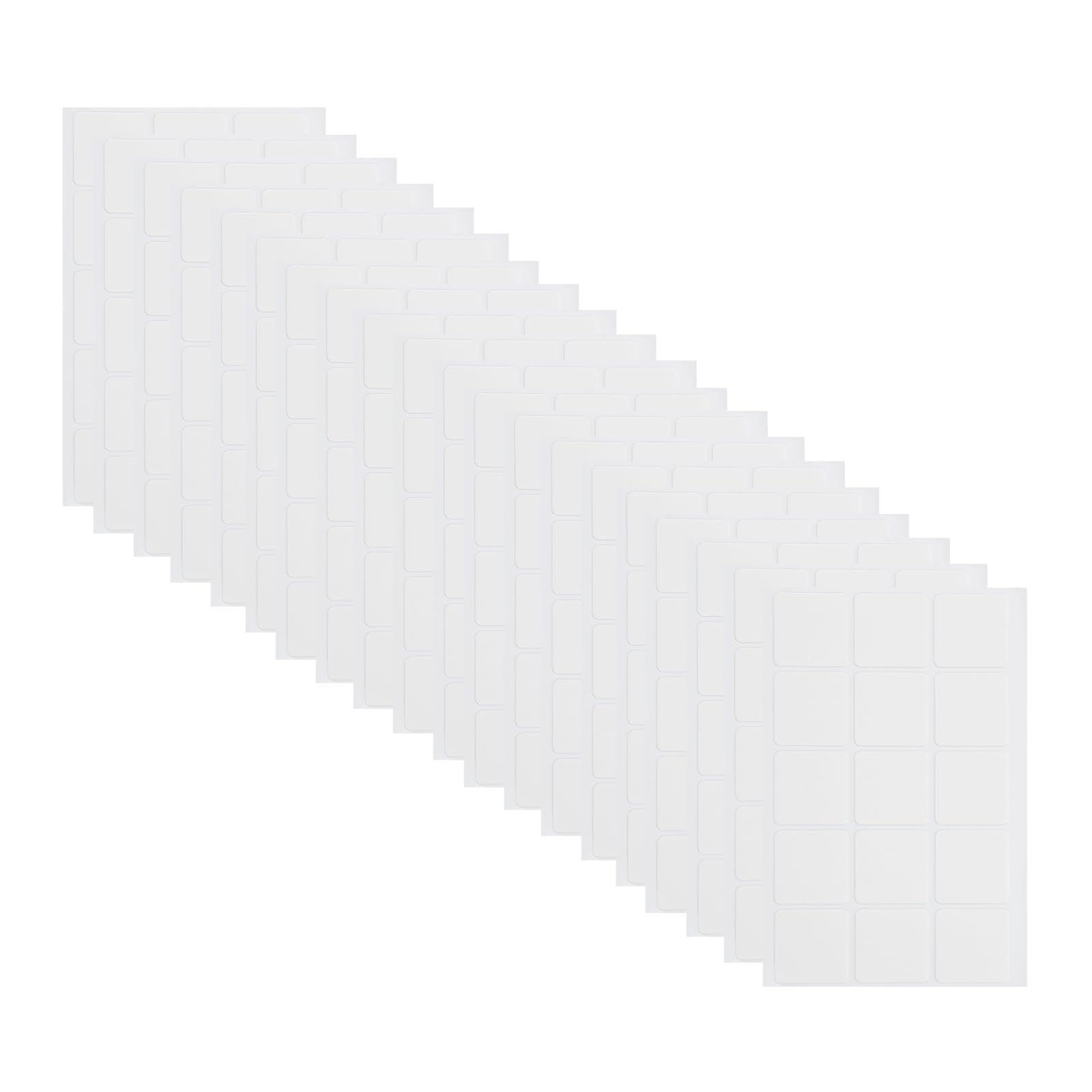 PATIKIL Double Sided Sticky Dot 1.2x1.2 Inch / 30x30mm, 300 Pcs Removable Clear Sticky Tack Square Putty for Balloon, Crafts, Art Festival Decoration