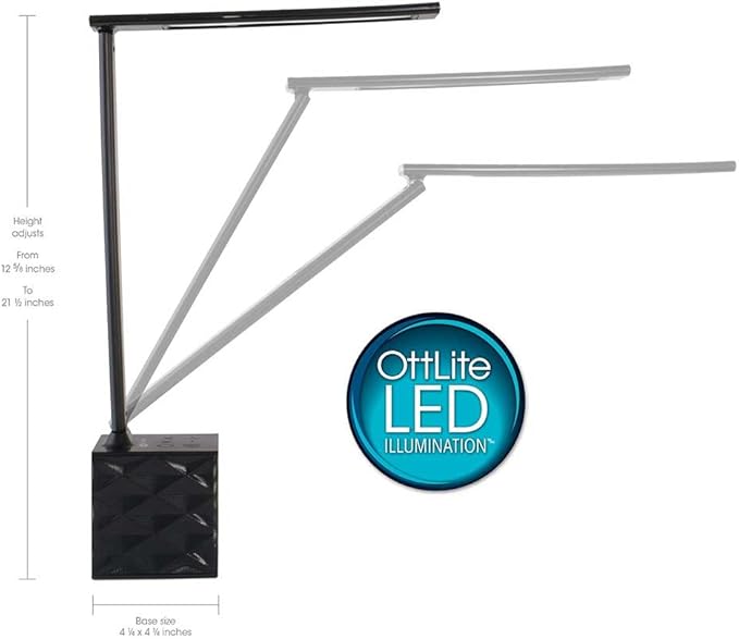 ottlite led bluetooth speaker lamp