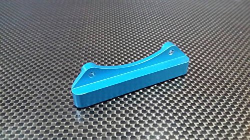 Tamiya CC01 Upgrade Parts Aluminum Bulkhead Use For Front Body & Bumper - 1Pc Blue