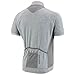 Louis Garneau - Men's Lemmon 2 Lightweight, Short Sleeve, Full Zip Cycling Jersey, Heather Gray, X-Large