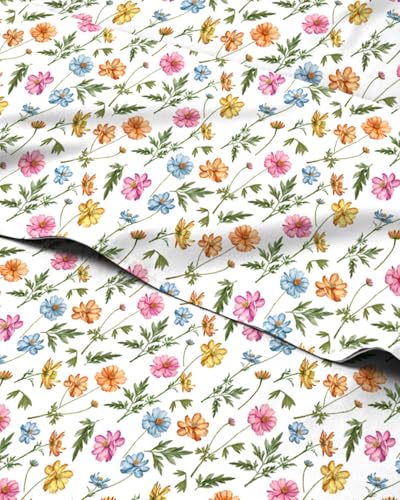 Cal King Floral Sheet Set