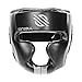Sanabul Essential Boxing Headgear for Men & Women, Muay Thai MMA Headgear with Protective Padding, Full Face Coverage for Sparring Training, Silver, S/M