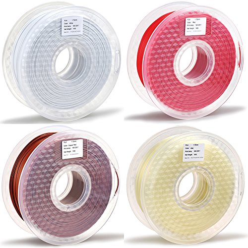 Tidy cable transparent tray PLA 1.75mm Printing Filament 1KG NO Jamming for printer unattend (PLA 1.75mm, Red copper) - Thumbnail 4