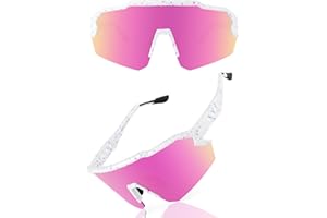 Ukoly Baseball Sunglasses For Men Women,Sports Sunglasses For Baseball Running Cycling UV400 protection TR90 Frame 615