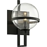 Troy Lighting B6221-TBK Elliot Wall Sconce, 1-Light G9 Base, Textured Black