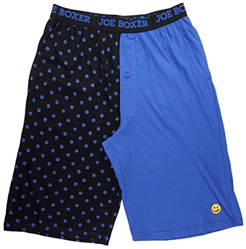 Joe Boxer Mens Sleep Shorts in Blue 