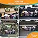 KangoKids Trunk Organizer for Car and SUV - Keep Your Trunk Tidy and Organized with Ease - Space Saving Trunk Cargo Organizer with 3 Large Mesh Pockets - Lightweight, Easy to Install Organizers.