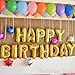 16 Inch Foil Mylar Balloons Bouquet for Wall Decoration (Premium Quality, Air-Fill Only), Blue Stars, Letters BABY