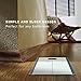 FRK Digital Body Weight Bathroom Scale, High accuracy with Tempered Glass Platform, Smart Step-on Technology, Batteries Included