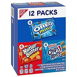 Nabisco Cookie Variety Pack OREO Mini, Nutter