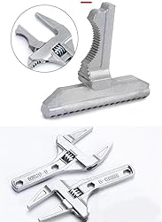 ABYUYD Adjustable Wrench Large Opening Short Handle