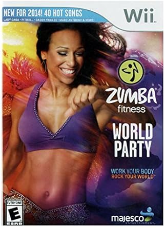Majesco Zumba Fitness World Party, Wii - Juego (Wii, Nintendo Wii ...