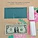 Money Cake Dispenser Box, Cake Money Pull Out Kit, Money Cake Set includes 1 plastic roll (50 connected pockets) and Happy Birthday, Graduation, or Card Holder Topper