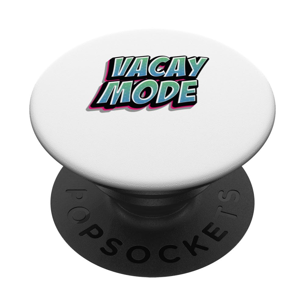 Sunshine Summer Palm Trees Beach Vibes vacay mode PopSockets Swappable PopGrip
