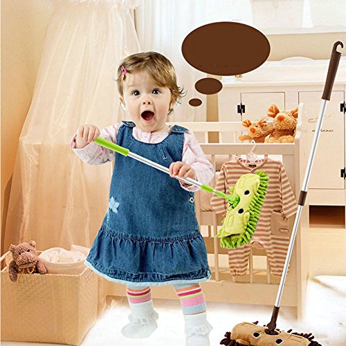 image for EDTara Kids Cleaning Set,Pretend Play Housekeeping Toy,Stretchable Flo