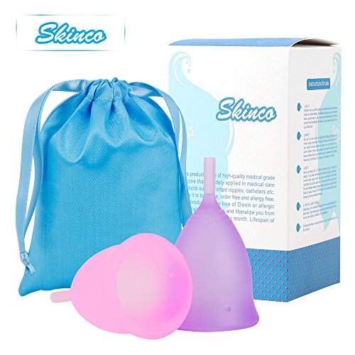 Skinco Menstrual Cup Soft Silicone