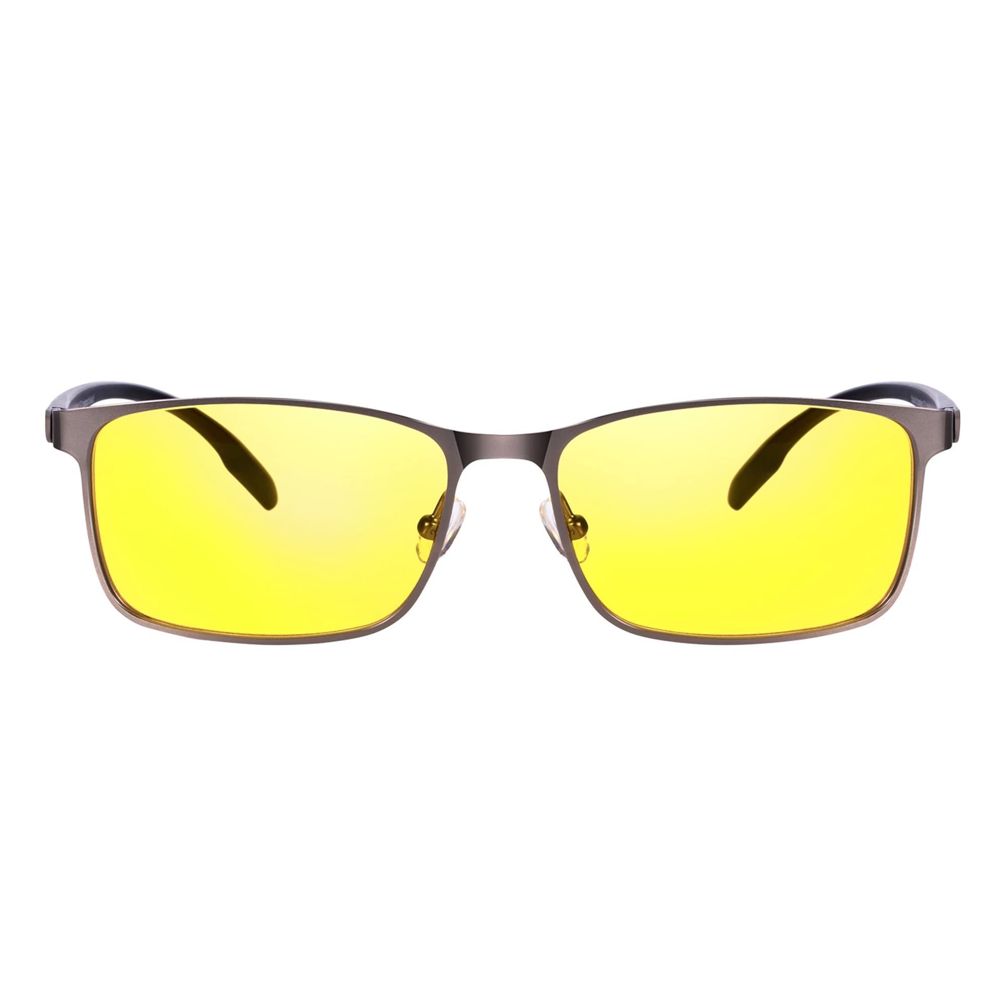 PRiSMA Blue Light Filter Glasses, DRiVE85, Blue Light Blocking Eyeglasses with Anti-Glare, Unisex, One Size, TR90 & Stainless Steel, Ideal for Drivers, 04 Drive85