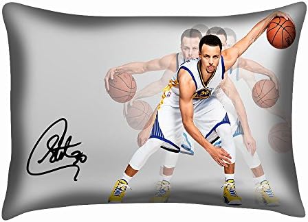 No.30 Stephen Home Decorative Curry Pillowcase Gift Zippered Pillow Case 20x30 Two Sides