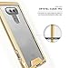 Zizo ION Series Compatible with LG V20 Case Military Grade Drop Tested with Tempered Glass Screen Protector Gold Clear