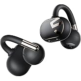 SoundPEATS Clip1 Advanced Open Ear Earbuds with Hi-Res LDAC & Dolby Audio | Comfortable, Secure Clip-On Design for Sports, Workouts, Office | 40H Playtime, Fast Charging, IPX5, Bluetooth 5.4