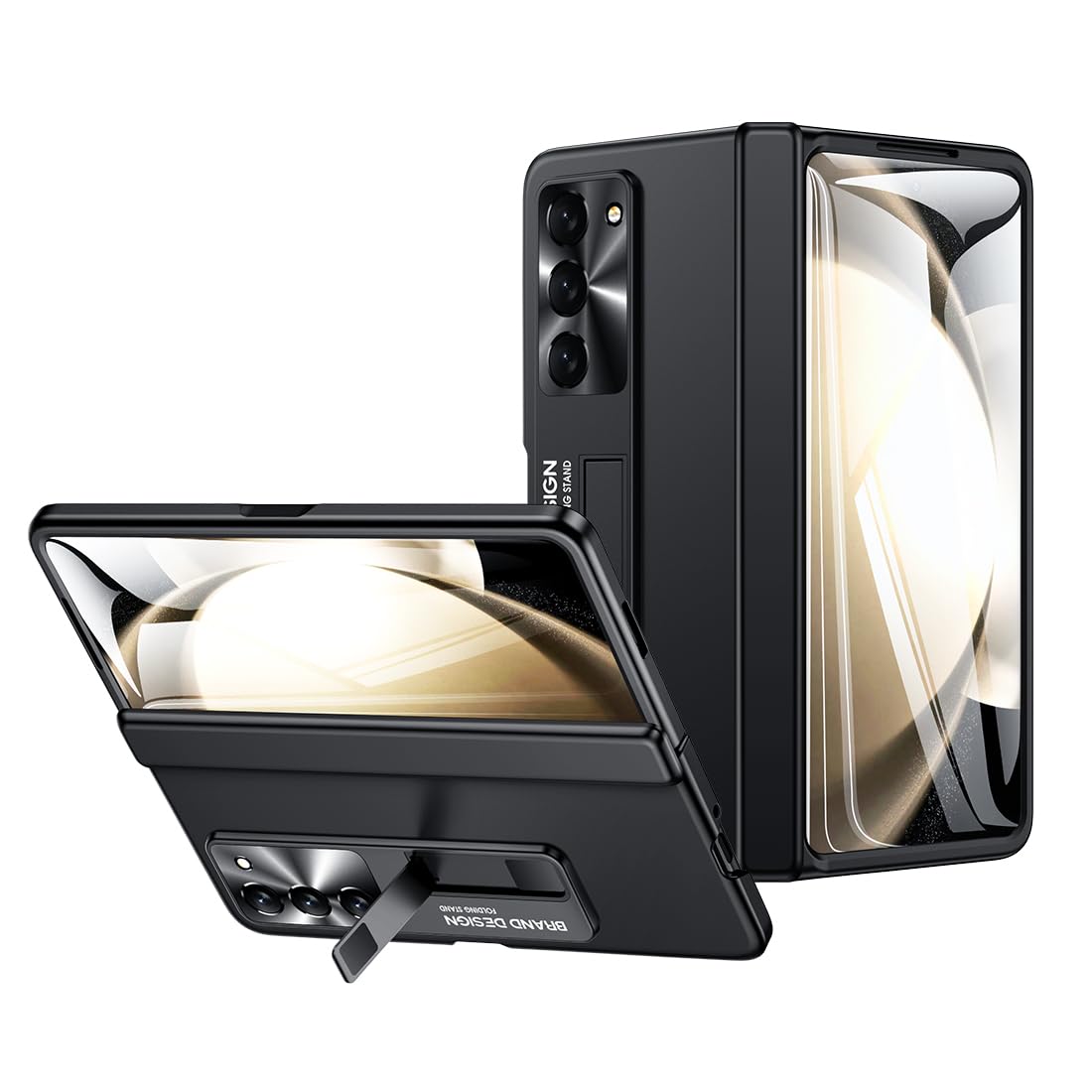 LEIAU Kickstand Case for Galaxy Z-Fold-5: [Full