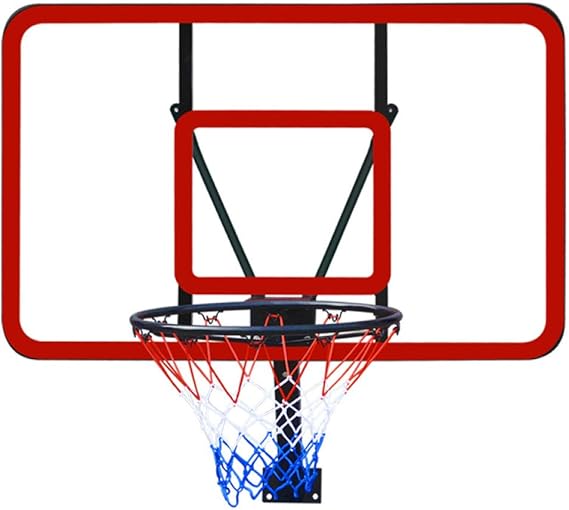 ZGJM Adult Outdoor WallMounted Basketball Hoop Children's Indoor
