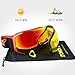 ZIONOR XA Ski Snowboard Snow Goggles for Men Women Anti-fog UV Protection Spherical Dual Lens Design