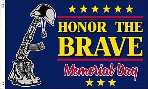 FlagsImp Memorial Day 3x5ft Poly Seasonal Flag, Multi