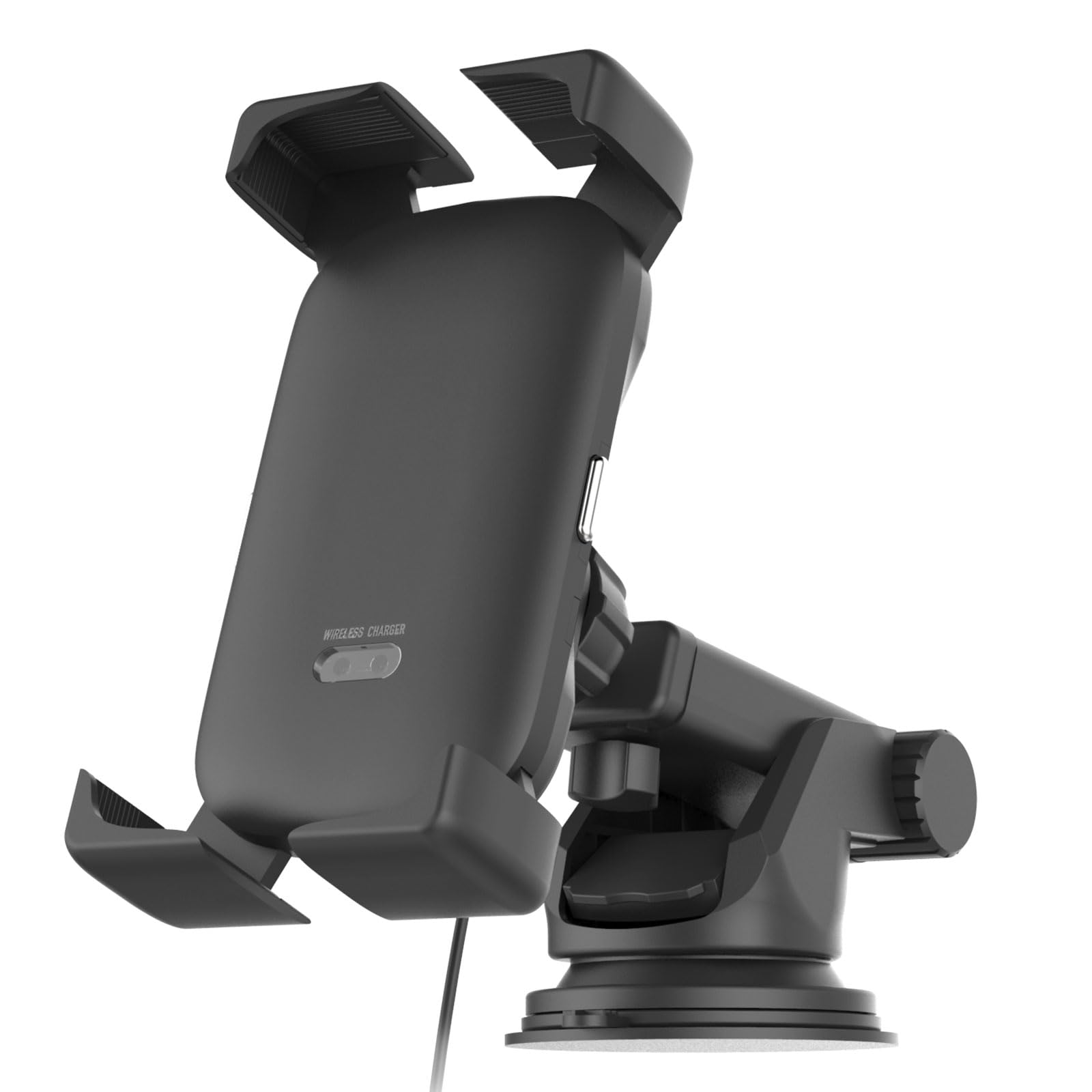 カシムラ ４角のアームでスマホをホールド / ワイヤレス充電ホルダー NKW-45商品画像