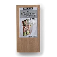 Wood Fire Grilling Co. Cedar Grilling Wraps - 50 Pack (4"x8")