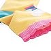 SUNBVE 5 Pack Girls Lovely Rabbit Series Seamless Breathable Cotton Socks (8-11Years)