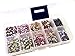 Summer-Ray 3mm Assorted Color AB Rhinestones in Storage Box