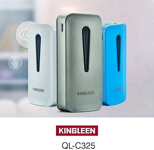 Mini-Size 5600 mAh KINGLEEN Portable battery with Personalised LED Flashlight - applicable in Apple iPhone, iPad, mp3, mp4, Samsung Galaxy, and other phones and tablets (GRAY)