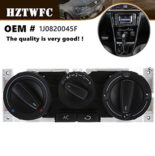 Air & Heater AC Control Assembly Panel Switch OEM # 1J0820045F Compatible For Volkswagen Golf Jetta Mk3