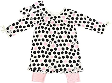 Baby Girls Clothes 3pc Set Outfit Pink Spot (12-18months)