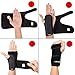 EXski Carpal Tunnel Wrist Brace Removable Hand Support Brace Adjustable Strap for Arthritis Sprains Strains Left Hand Medium 1 Piece