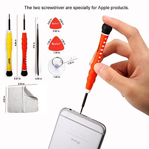 Kaisi 3801-S2 Precision Alloy Tool Steel Magnetic Screwdriver set, Repair Kit for iPhone, Samsung Galaxy, Cell Phone, Tablets, Computers, Electronic Devices Etc Tool Set 38-Piece