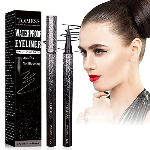 Eyeliner, Liquid Eyeliner, Waterproof Liquid Eyeliner, Quick Drying 24H