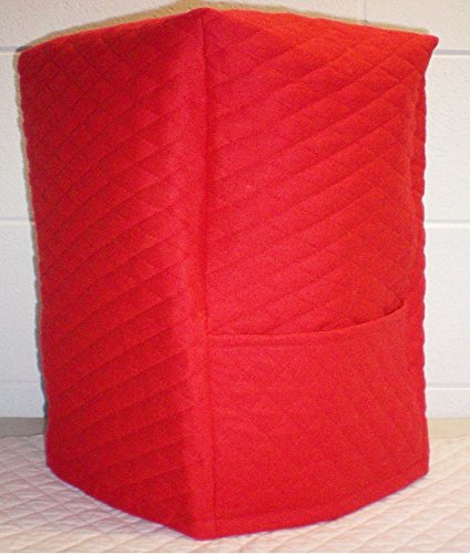 Quilted Coffee Maker Cover (Red)