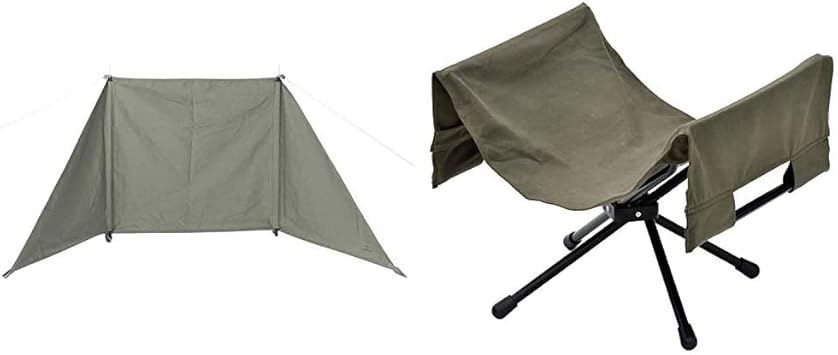 Amazon Bundok バンドック 焚火 リフレクター 523 風防 陣幕型 綿100 軽量 コンパクト 収納ケース付カーキ 普通 薪 キャリー スタンド 904 キャンプ 焚火 薪置き ストック コンパクト収納 セット買い Bundok バンドック スポーツ アウトドア