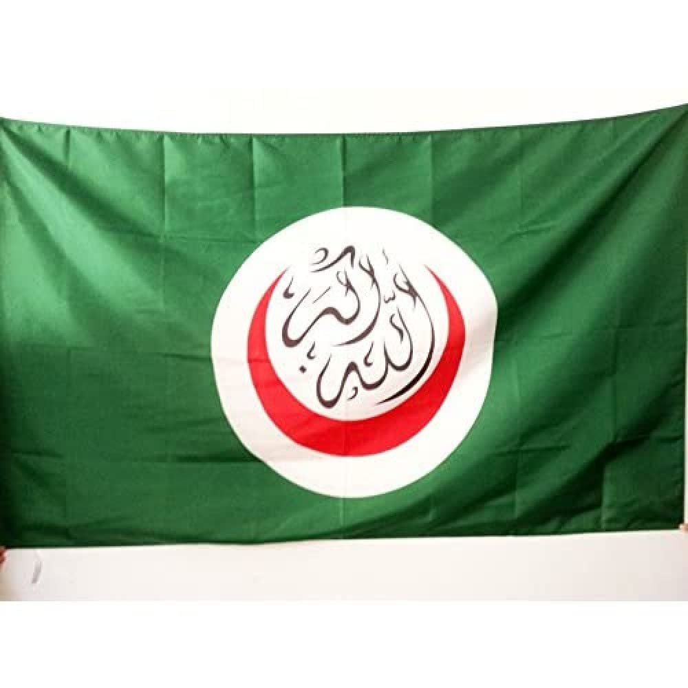 AZ FLAG - Organisation of Islamic Cooperation Flag - 3x5 Ft - OIC Banner with Sleeve - 100% Polyester - Fade Resistant - Vivid Colors - 3' x 5' Feet - 150x90 Cm