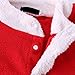 FEYG Baby Boys Girl Christmas Santa Claus Suit 2 pcs Xmas Costume Romper Outfit & Hat