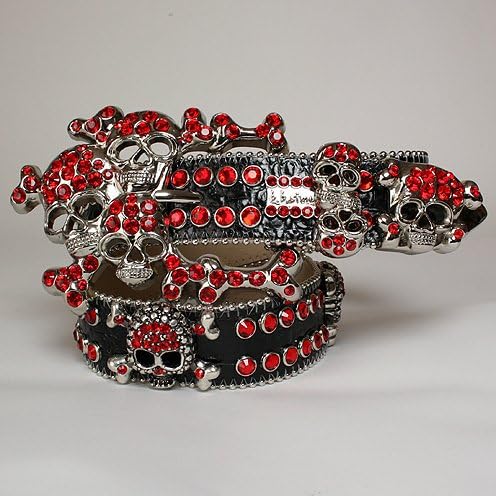 bb simons skull belt