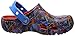 crocs Boys' Crocsfunlab Spiderman Clog, Flame, 13 M US Little Kid