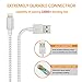 NANMING Certified Lightning Cable for iPhone Charger Cord, 3pcs Nylon Braided iPhone USB Cable 3/6/10 Feet, Apple iPhone X/8/8 Plus/7/7 Plus/6/6S Charge Cable Syncing Data Cable